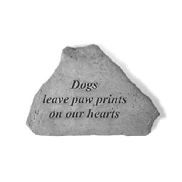Berry Kay - Inc. Dogs Leave Paw Prints On Our Hearts - Memorial - 5.25 Inches x 3.75 Inches 71720 - main